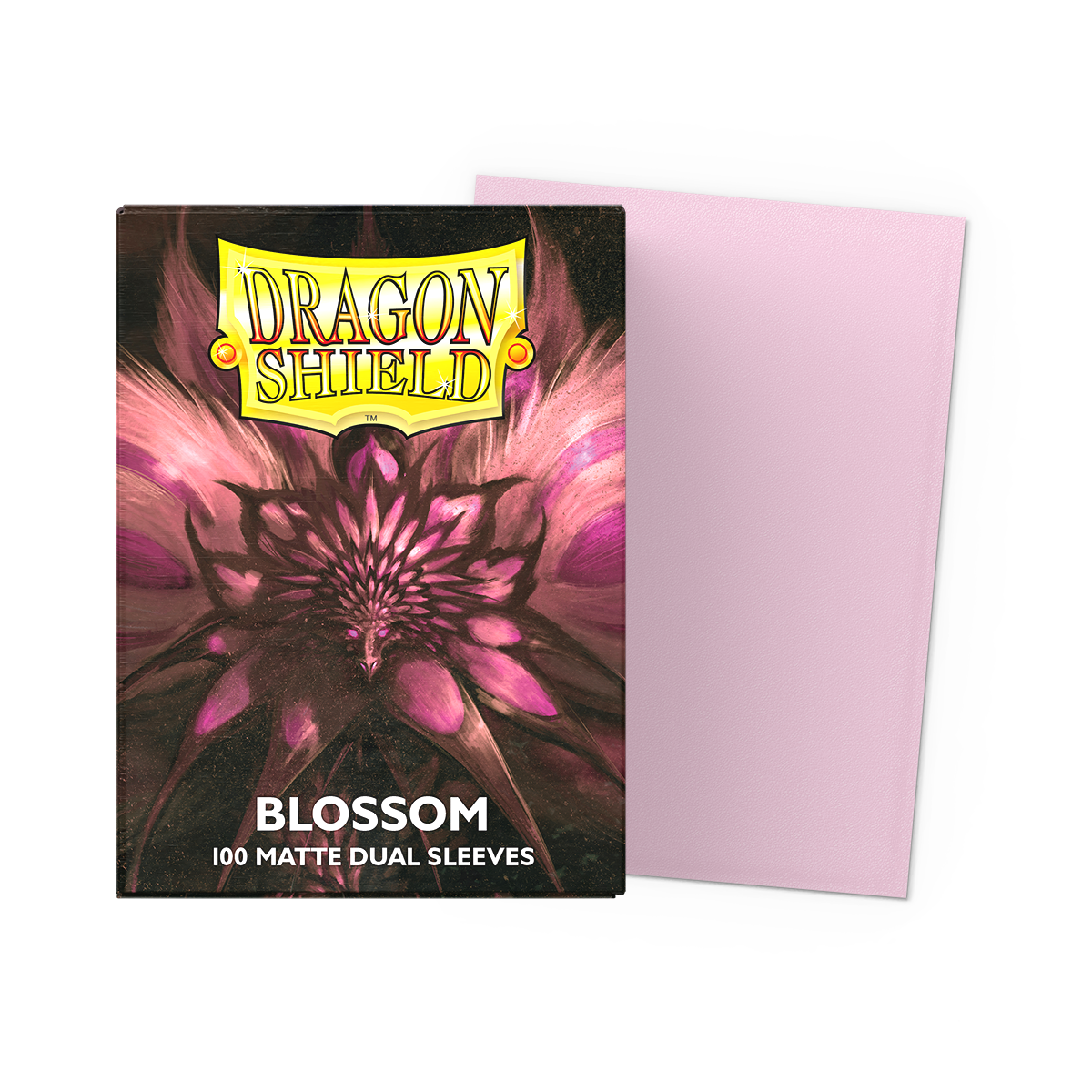 Dragon Shield ART11012 Standard Size Sleeves 100pk-Pink, Matte Pink (Lot de 2